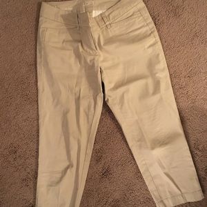 Loft Beige Ankle Pant